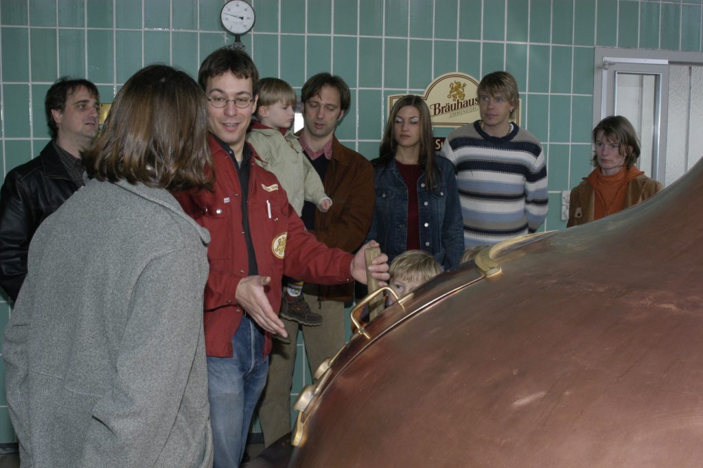 Brauerei-Besichtigung im Sudhaus 2005
